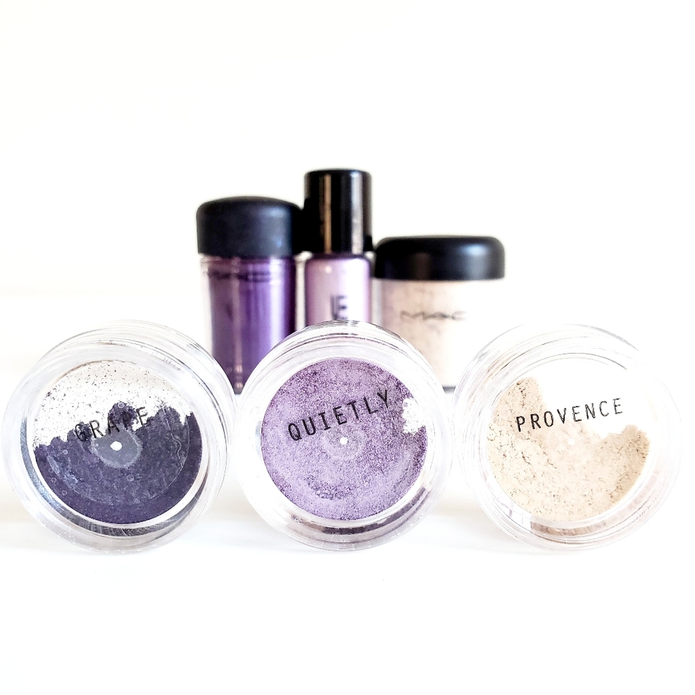 MAC Pigments Samples Set Grape Quietly Provence